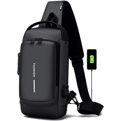 Mochila Antirrobo: Impermeable y Puerto USB