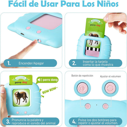 Lector Interactivo y Tarjetas Didácticas Inglés/Español