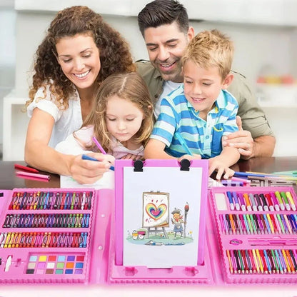 Mega Set de Arte de 208 Piezas para  Niñas / Niños pago por adelantado